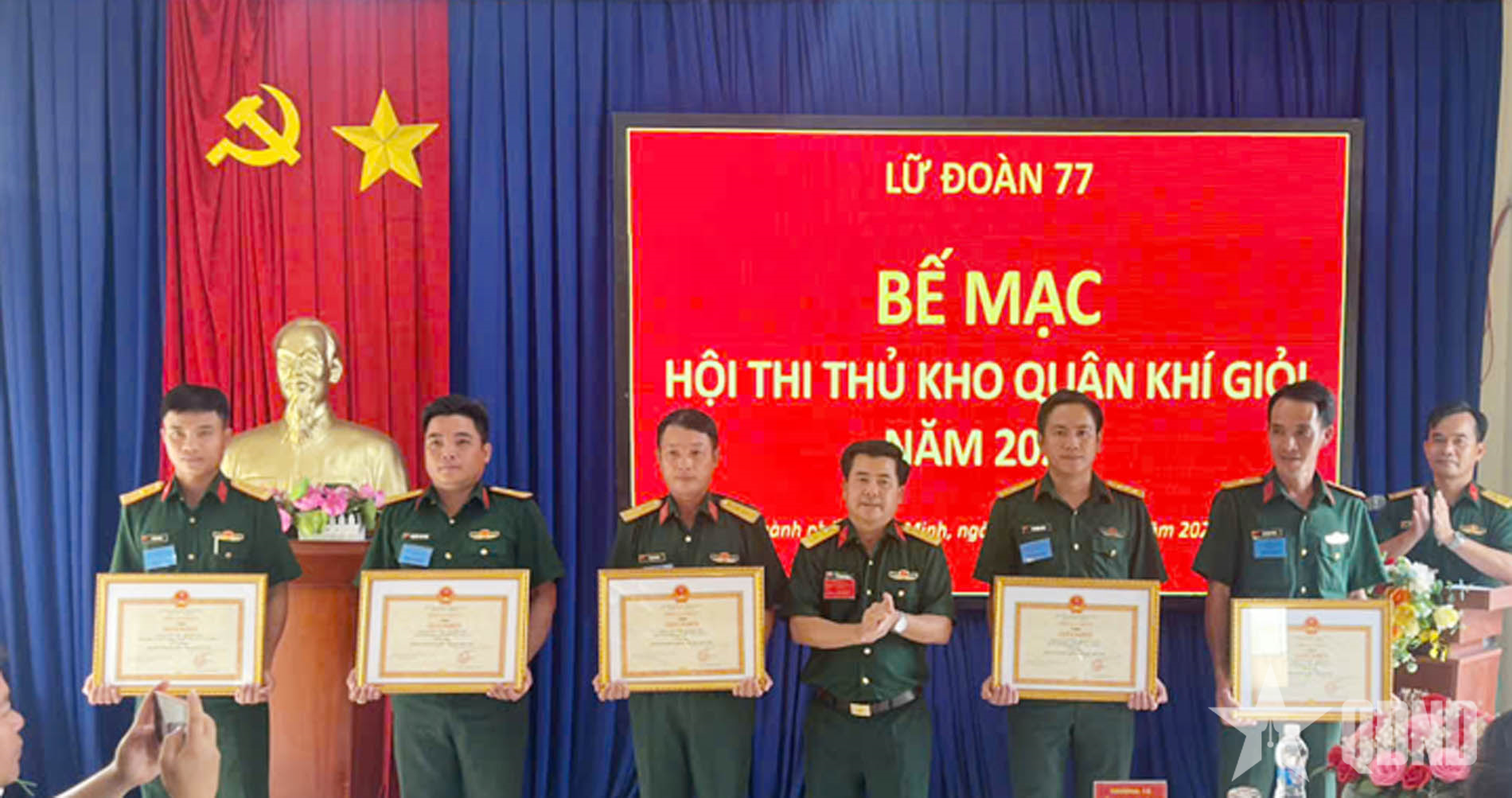 Lữ đoàn Phòng không 77 (Quân khu 7): Nâng cao trình độ chuyên môn nghiệp vụ thủ kho quân khí